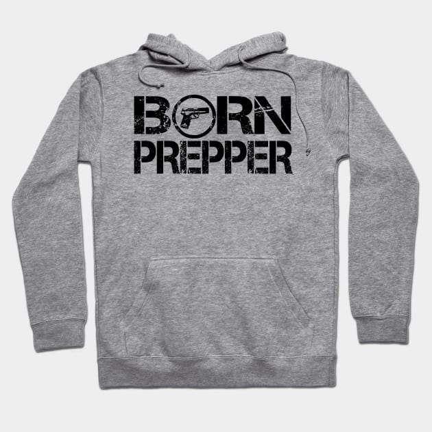 Born Prepper - Gun Hoodie by babydollchic